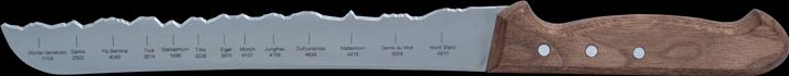 Image du produit Panorama Knife Couteau à pain BEST OF SWITZERLAND (20 cm)