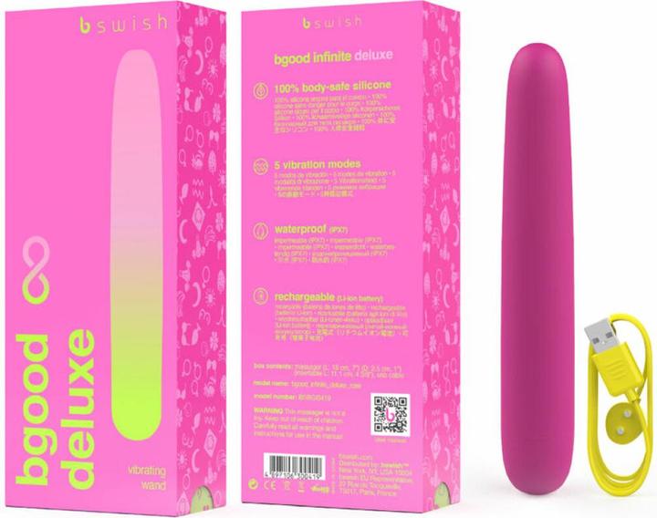 Image du produit Bswish B Swish - Bgood Infinite Deluxe Vibrador Recargable Silicona Rosa