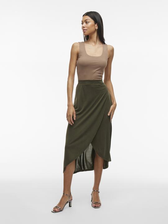 Actual product image Vila High Waist Midirock (XXL)