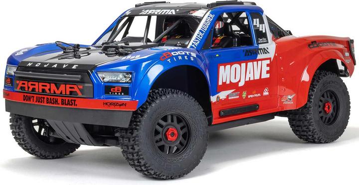 Produktbild Arrma Short Course Truck Mojave 4x4 4S BLX Blau, ARTR, 1:8 (ARR Almost-Ready-to-Race)