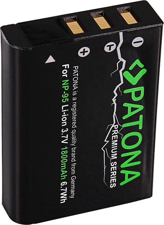 Actual product image Patona Fuji NP-95 (Camera battery)