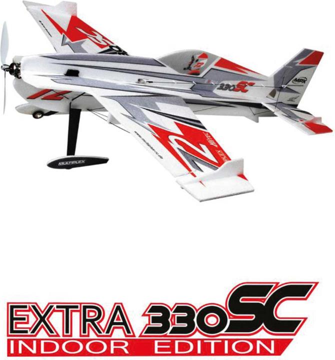 Produktbild Multiplex Extra 330 SC Indoor Edition 850 mm silver/red (Kunstflug)