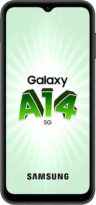 Image du produit Samsung Galaxy A14 5G (128 Go, Noir, 6.60", Double SIM, 50 Mpx, 5G)