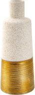 Produktbild IKO Vase oben schmal "gold/sand" h=25,5cm d=9,7cm (1 x)