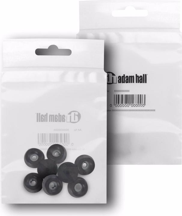 Produktbild Adam Hall Gummifuss (8 Stück)
