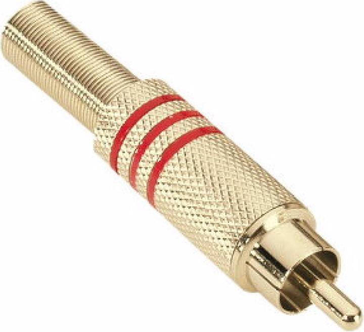 Produktbild Adam Hall 7623 RED Chinch Stecker