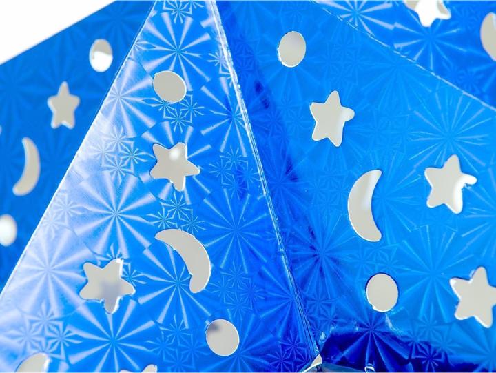 Produktbild Europalms Stern Laterne, Papier, blau, 50 cm