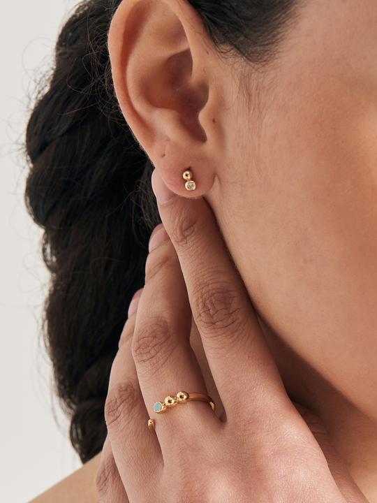 Image du produit Ania Haie Boucles d'oreilles Spaced Out E045-01G-CZ (Plata Esterlina 925)