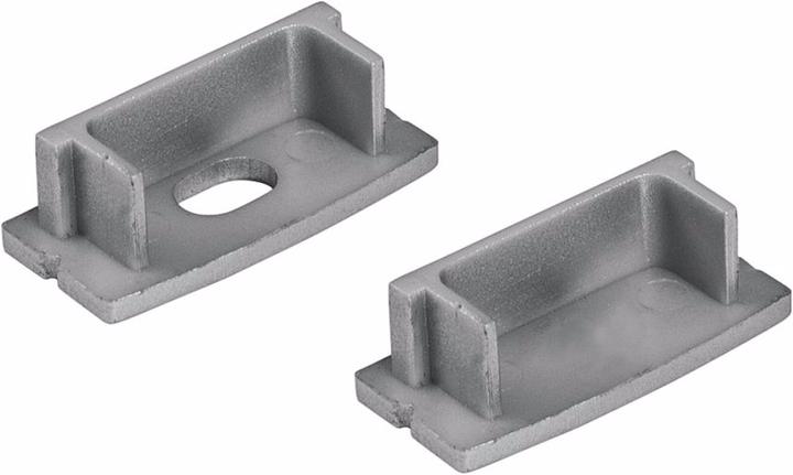 Produktbild Eurolite Endkappen für U-Profil 20mm silber