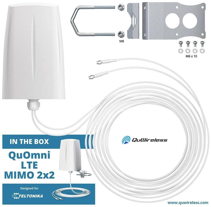 Actual product image Quwireless QuOmni LTE MIMO 2x2, 10m (3G, GSM)