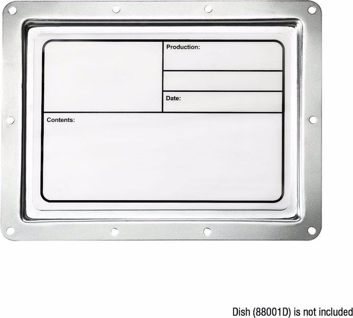 Produktbild Adam Hall 88001 M Beschriftungsschild Kunststoff
