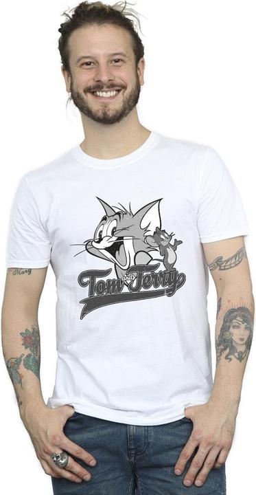 Produktbild Tom & Jerry Greyscale Square TShirt (4XL)