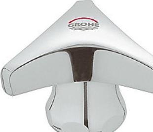Produktbild Grohe Oberteil 3/8" Trecorn-Griff Mark rot chr