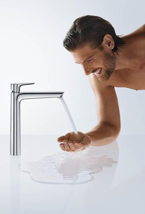 Produktbild hansgrohe Talis E 240 Waschtischmischer mit Bodenventil, Chrom