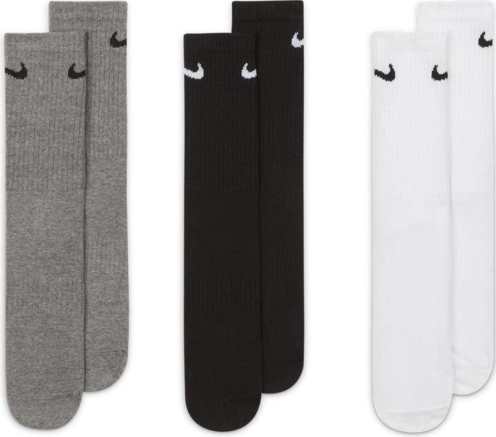 Actual product image Nike Everyday Lightweight 3 Pack Socks (M)