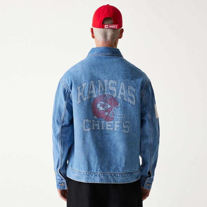 Actual product image New Era Kansas City Chiefs denim jacket Kanchi (L)