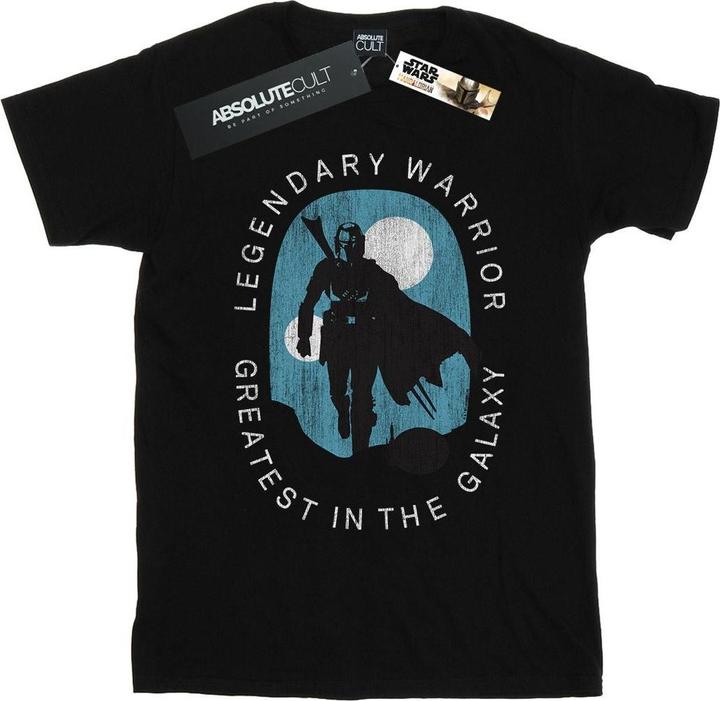 Star Wars The Mandalorian Legendary Warrior Greatest In The Galaxy TShirt (L)