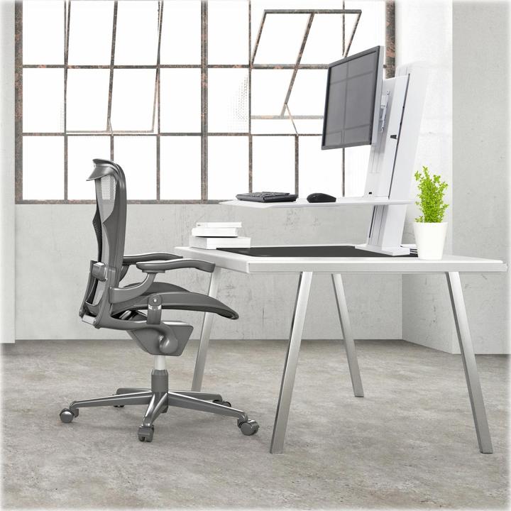 Produktbild Ergotron WorkFit Steh-Sitz Arbeitsplatz (Tisch, 24")