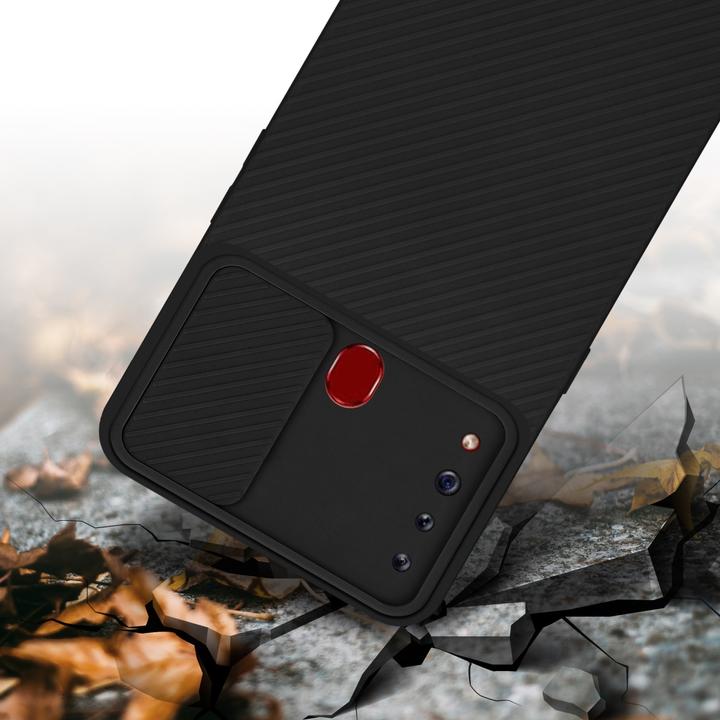 Actual product image Cadorabo Case for Samsung Galaxy A20s in TPU with camera protection LM009 Style (Samsung Galaxy A20s)