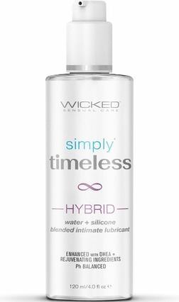 Actual product image Wicked Sensual Care Simply Timeless Hybrid Lubricant 120 ml Clear (120 ml)