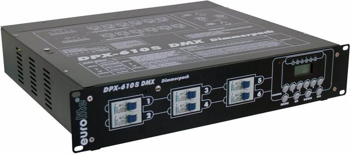 Actual product image Eurolite DPX-610 S DMX Dimmer Pack