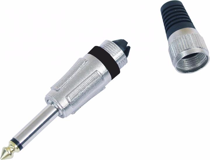 Omnitronic Klinkenstecker 6,3 mono sw ROAD 10x