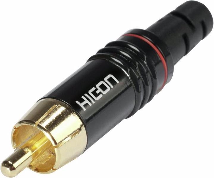 Image du produit Hicon Connecteur RCA HI-CM06-RED