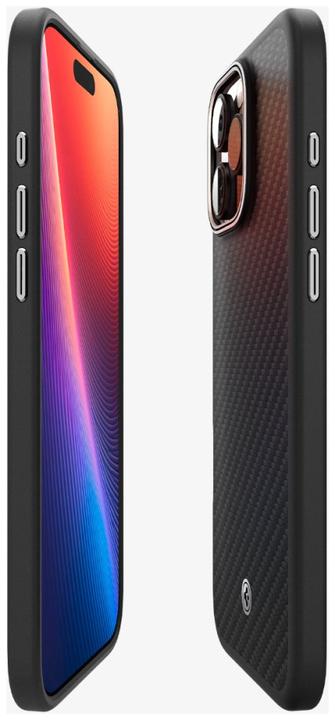 Actual product image Spigen Enzo Aramid Mag Magsafe case for iPhone 16 Pro Max 6,9" black/natural (Apple iPhone 16 Pro Max)