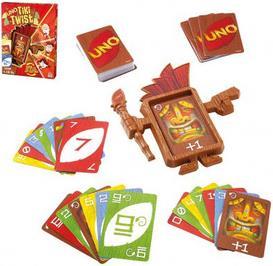 Actual product image Mattel Games UNO Tiki Twist (Italian, French, English, German)