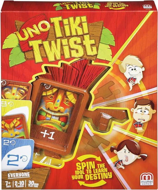 Mattel Games UNO Tiki Twist (Italian, French, English, German)