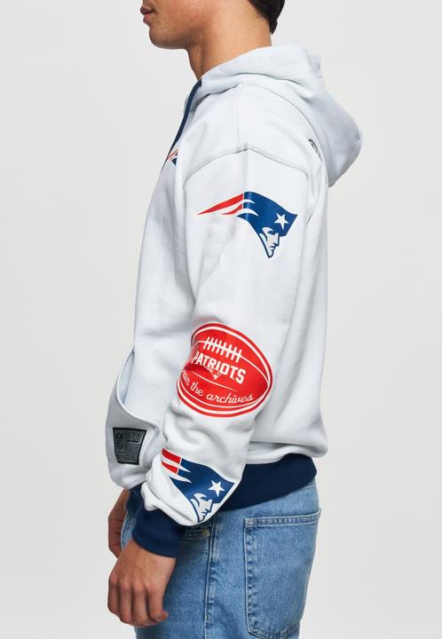 Immagine prodotto Recovered Re:covered Felpa con cappuccio in pile - INK DYE New England Patriots - XL (XL)