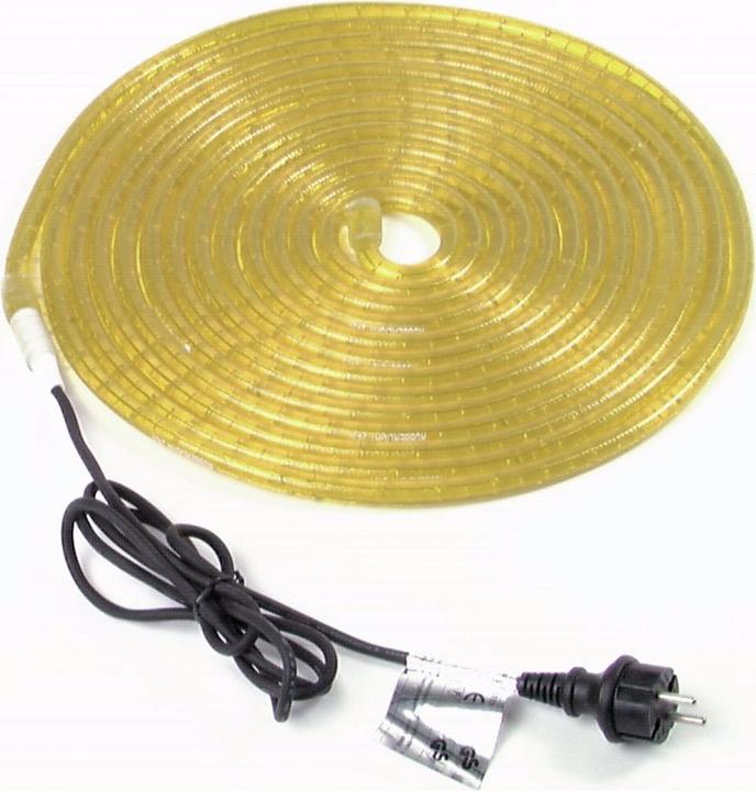 Eurolite RUBBERLIGHT RL1-230V gelb 5m (Gelb, 500 cm, Indoor, Outdoor)