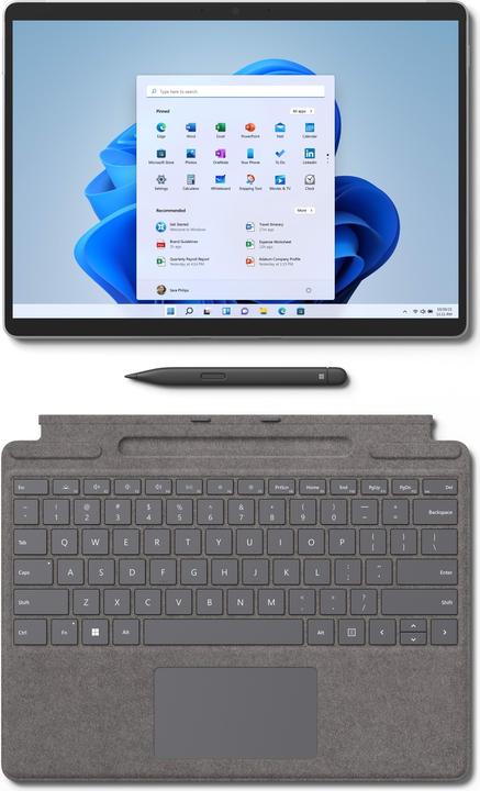 Actual product image Microsoft Surface Pro 8 for business (13", Core i7-1185G7, 16 GB, 256 GB, Without keyboard layout)