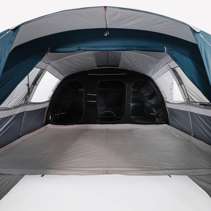 Immagine prodotto Quechua Familienzelt Stangenaufbau - Arpenaz 6.3 F&B 6 Personen 3 Kabinen (Tenda, 25.75 kg, 6 persone)