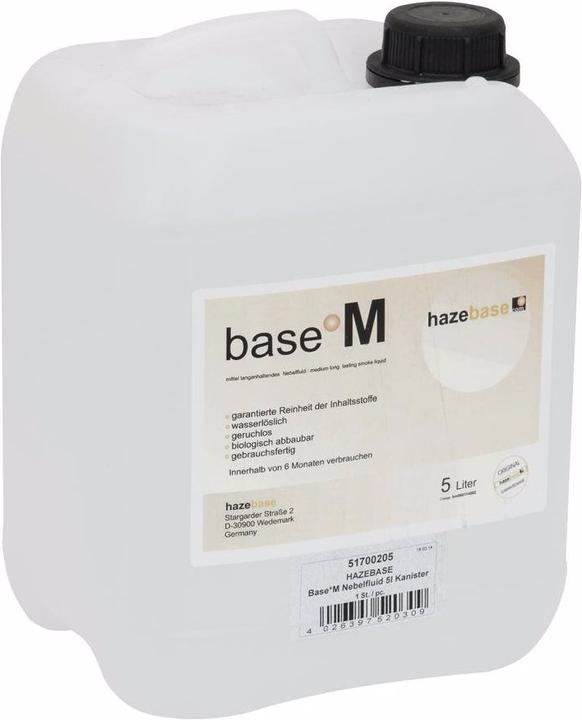 Produktbild Hazebase Base*M Nebelfluid 5l Kanister (Nebelfluid)