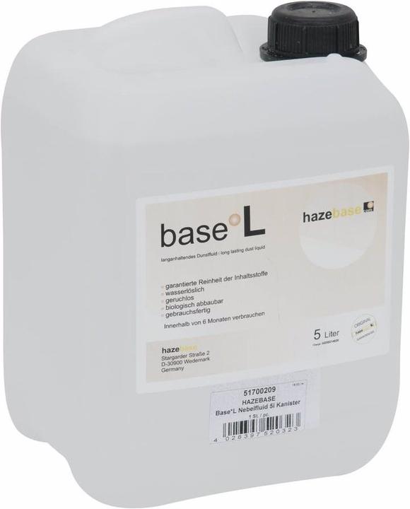 Produktbild Hazebase Base*L Nebelfluid 5l Kanister (Nebelfluid)