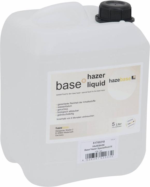 Image du produit Hazebase Base*H Fluide spécial bidon 25l (Machine à fumée)