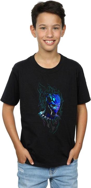 Image du produit Garçons - T-shirt Black Panther Neon Mask (128)