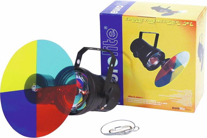 Actual product image Eurolite Color changer set + PAR-36 pinspot