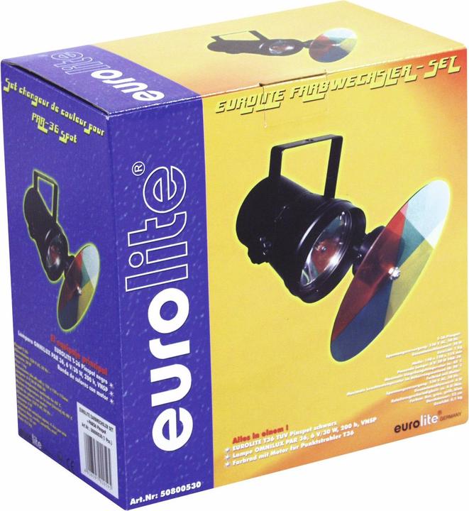 Actual product image Eurolite Color changer set + PAR-36 pinspot