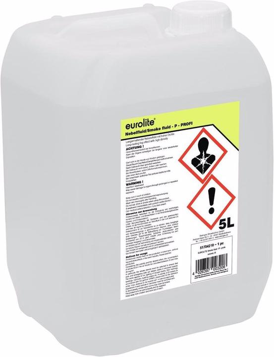 Image du produit Eurolite Smoke Fluid -P- Profi, 5l de liquide fumigène (Liquide de brouillard)