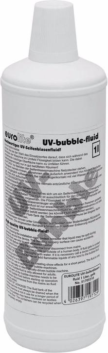Image du produit Eurolite Fluide UV pour bulles de savon 1l jaune (Liquide de bulle)