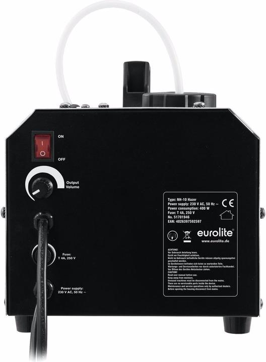 Actual product image Eurolite NH-10 haze fog machine