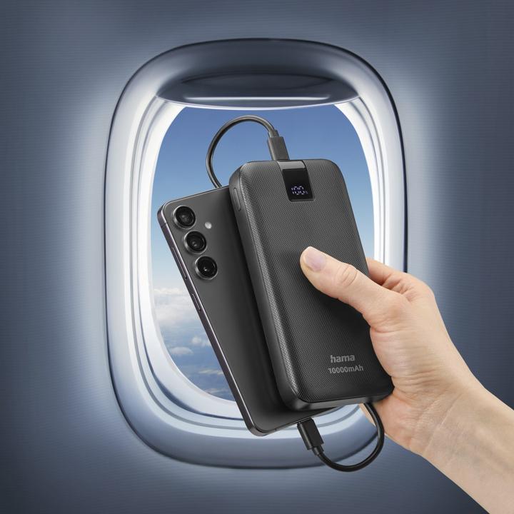 Actual product image Hama PD 10 (10000 mAh, 20 W, 20 Wh)