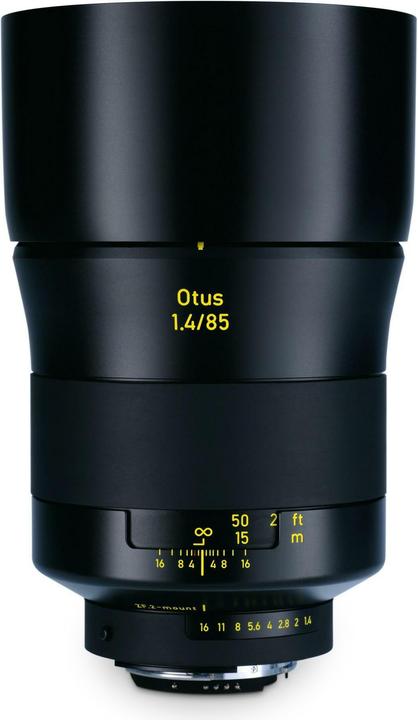 Zeiss Otus T lens 85mm, f/1.4, Nikon (Nikon F, full size)