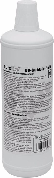 Actual product image Eurolite UV bubble fluid 1l red (Bubble fluid)