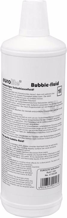 Eurolite Bubble fluid 1l (Bubble machine)