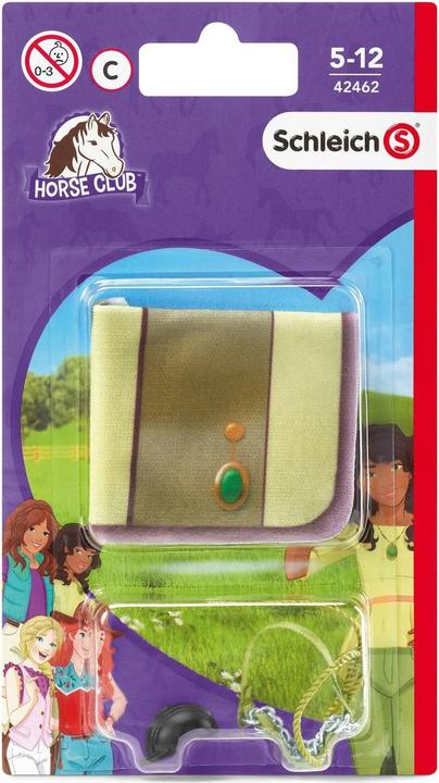 Actual product image Schleich Sarah & Mystery - blanket and halter