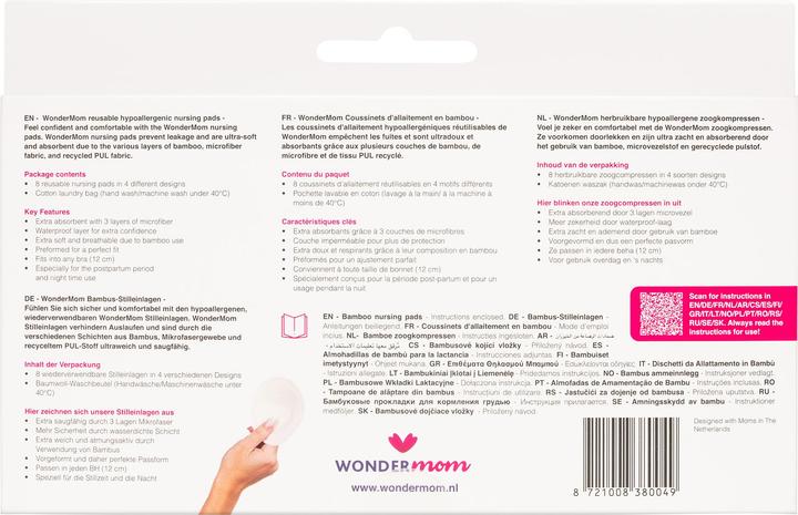 Actual product image Wondermom Nursing pads (8 x)