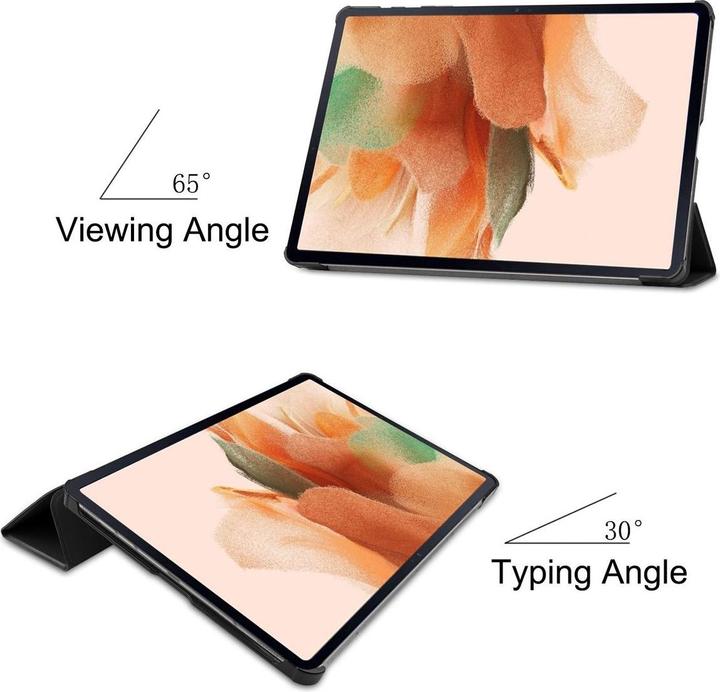 Produktbild König Design Schutz Hülle für Samsung Galaxy Tab S8+ / Tab S7+ / Tab S7 FE Smart Cover Case (Galaxy Tab S8+, Tab S7+)
